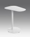 Beistelltisch >52397< in weiß, Metall - 53x60x38cm (BxHxT)