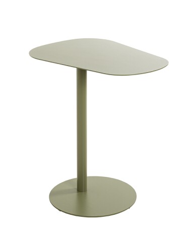 Beistelltisch >52997< in grün, Metall - 53x60x38cm (BxHxT)