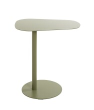 Beistelltisch >52997< in grün, Metall - 53x60x38cm (BxHxT)