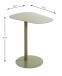 Beistelltisch >52997< in grün, Metall - 53x60x38cm (BxHxT)