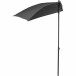 Balkonschirm >City< in anthrazit, grau - 160x226x100 (BxHxT)