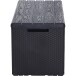 Kissenbox >Portofino< in anthrazit, Kunststoff - 123,7x56,2x54,5cm (BxHxT)