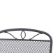 Gartenbank >Elda< in matt-anthrazit - 107,5x94x65 (BxHxT)