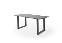 Tischplatte >CALABRIA< in Grau - 180x2,5x90 (BxHxT)
