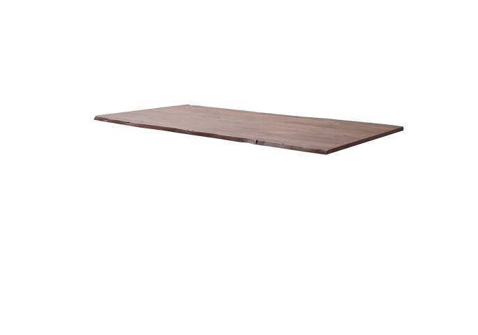 Tischplatte >CALABRIA< in Walnuss - 180x2,5x90 (BxHxT)