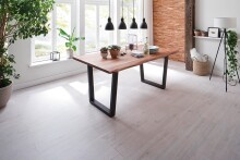 Tischgestell >CALABRIA< (2er-Set) in anthrazit - 73x74x8 (BxHxT)