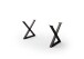 Tischgestell >CALABRIA< (2er-Set) in anthrazit - 73x74x8 (BxHxT)
