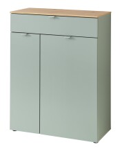 Schuhschrank >Bari< in Schilfgrün matt, MDF,...