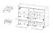 Schuhschrank >Bari< in Schilfgrün matt, MDF, Spannplatte - 148x103x38cm (BxHxT)