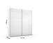 Schwebetürenschrank >Aurelia< in weiß Hochglanz - 175x210x59 (BxHxT)