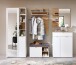 Garderobenpaneel >Bari< in Artisan Eiche Dekor - 78x117x30cm (BxHxT)