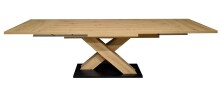 Kulissentisch >Komfort 2< in asteiche  - 180x76x90cm (BxHxT)