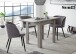 Kulissentisch >Monzi< (ausziehbar) in beton - 80x78x60cm (BxHxT)