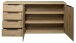 Sideboard >Clyde< in asteiche Dekor - 180x90x45cm (BxHxT)