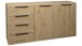 Sideboard >Clyde< in asteiche Dekor - 180x90x45cm (BxHxT)