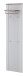 Garderobenpaneel >Dijon< in Ashgrey Dekor, MDF, Spannplatte - 48x188x30 (BxHxT)