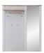 Garderobenspiegel >Dijon< in Ashgrey Dekor - 130x154x30 (BxHxT)