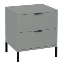 Nachtkommode >Bonnie< in pine green matt lack -...