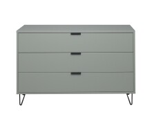 Schubkastenkommode >Bonnie< in pine green matt lack...