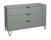 Schubkastenkommode >Bonnie< in pine green matt lack...