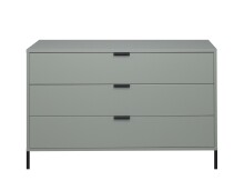 Schubkastenkommode >Bonnie< in pine green matt lack...