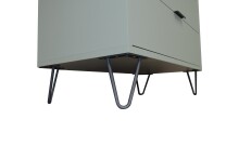 Schubkastenkommode >Bonnie< in pine green matt lack - 119x101x45cm (BxHxT)