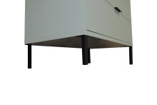 Schubkastenkommode >Bonnie< in pine green matt lack - 119x101x45cm (BxHxT)