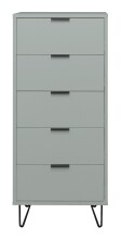Hochkommode >Bonnie< in pine green matt lack -...