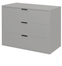 Kommode >Bonnie< in pine green matt lack - 81x80x45cm (BxHxT)