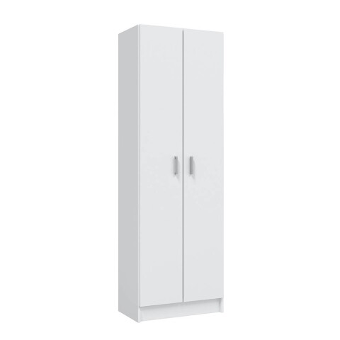 Mehrzweckschrank >Cupboard< in Weiß - 59x180x37 (BxHxT)