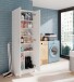 Mehrzweckschrank >Cupboard< in Weiß - 59x180x37 (BxHxT)