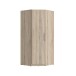 Eckkleiderschrank >CADIXO< in Sonoma Eiche - 94,2x212,9x94,2cm (BxHxT)
