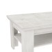 Couchtisch >Kashmir< in Pinie Weiss - 120,6x45,3x60,4cm (BxHxT)