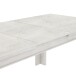 Esstisch >Kashmir< ausziehbar bis 205cm, in Pinie Weiss - 160(205)x75x90cm (BxHxT)