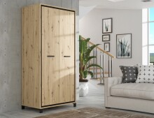 Kleiderschrank >TRONDHEIM< in Artisan Eiche /...