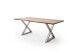 Baumkantentisch >Calabria< in Akazie natur lackiert - 180x77,5x100 (BxHxT)