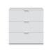 Kommode >Chest of drawers< in Weiß - 77x80x38 (BxHxT)