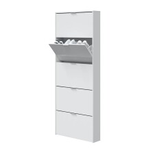 Schuhkipper >Shoe Cabinet< weiß glänzend...