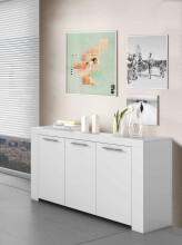 Kommode >Ambit< in Artik-Weiß - 144x80x42...