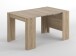 Kulissen-Esstisch >Consola< ausziehbar bis 237cm, in Kanada-Eiche - 51-237x78x90 (BxHxT)