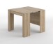 Kulissen-Esstisch >Consola< ausziehbar bis 237cm, in Kanada-Eiche - 51-237x78x90 (BxHxT)