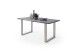 Baumkantentisch >Calabria< in Akazie grau lackiert - 200x77,5x100 (BxHxT)