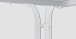 Klapptisch >Boulevard< in Mamor weiß, mecalit®-PRO - 115x72x69cm (BxHxT)