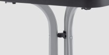 Klapptisch >Boulevard< in Schiefer anthrazit, mecalit®-PRO - 115x72x70cm (BxHxT)