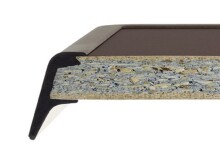 Klapptisch >Boulevard< in Schiefer anthrazit, mecalit®-PRO - 115x72x70cm (BxHxT)