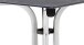 Klapptisch >Boulevard< in Schiefer anthrazit, Polytec® - 120x73x80cm (BxHxT)