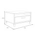 Couchtisch >TRONDHEIM< in Artisan Eiche  / Schwarz Eiche  - 80x44,8x60cm (BxHxT)