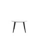 Esstisch >TABLES< in Weiss  - 110x74,5x110cm (BxHxT)