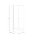 Kleiderschrank >ECONOBOX< in weiß - 79,7x190,5x54,4cm (BxHxT)