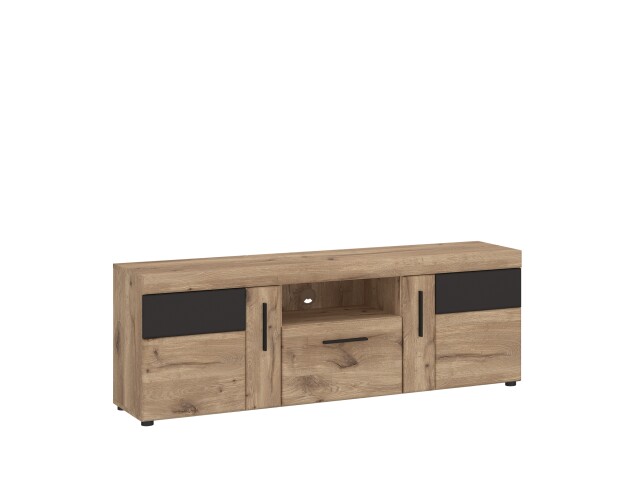 Lowboard >GRANO< in VIKING EICHE DEKOR - 157x55,8x40,9 cm (B/H/T)